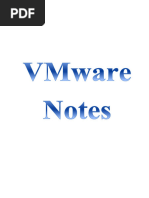 VMware Notes