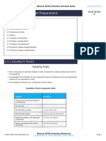 Edexcel IGCSE Chemistry Edexcel IGCSE Chemistry 2.7.1 Solubility Rules SaveMyExams