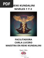 Reiki Kundalini Niveles 1 y 2