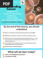Types of Signalling Pathway Bcr-Abl Pathway Normal and Dysregulated