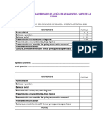 Rubrica de Evaluacion, Reinado, Prof, SABY. A