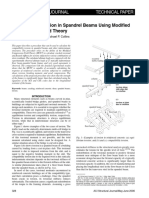 Compatibility Torsion in Spandrel Beams Using Modified Compression Field Theory