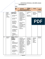 1° Grado - Actividad Del 07 de Agosto