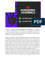Mapa - Geração de Energia Elétrica - 54 2023