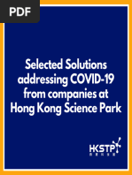 Selected Solutions Addressing COVID