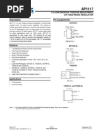 AP1117 Datasheet - Regulador 3.3V