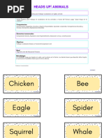 Heads Up Animals FSVXMN