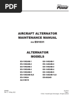 Aircraft Alternator Maintenance Manual