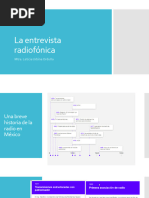 La Entrevista Radiofónica