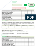 Fiche 26 Natures Et Fonctions