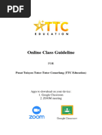 TTC Online Class Guideline (NEW) - 05.04.2023