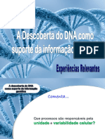 1 - A Descoberta Do DNA Como Suporte Da Informação Genética