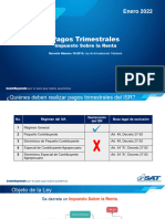 Pagos Trimestrales Del ISR