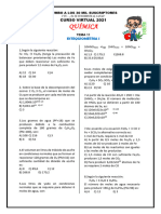 Estequiometria I - Ejercicios