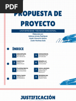 Propuesta de Proyecto