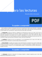 Tips para Las Lecturas