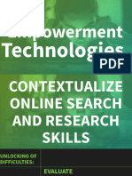 Contextualize Search and Research Skills HANDOUTS