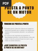 Puesta A Punto de Un Motor