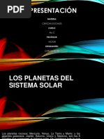 Los Planetas Del Sistema Solar