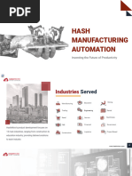 Hash Manufacturing Automation Product Deck