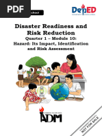 SCIENCE-DRRR - Q1 - W5 - Mod2-Hazard-Its-Impact-Identification-and-Risk-Assessment-08082020