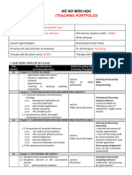 Ho So Mon Hoc - Consumer Behavior - 7040003