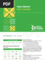 Vosa Vakaviti Fijian Language Cards