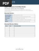 13 Digital Governance Committee Charter