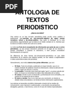 Antologia de Textos Periodisticos Merry