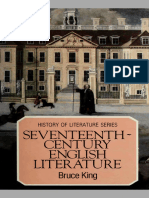 (History of Literature Series) Bruce King - Seventeenth-Century English Literature-Schocken Books (1983)