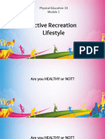 Active Recreation - Lifestyle