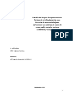 ESTUDIO MAPEO DE OPORTUNIDADES DE FINANCIAMIENTO A ECONOMÍA BAJA EN CARBONO Versión Final AD