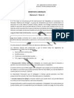 Legislación - Semana 6 Beneficios Laborales - Parte 1