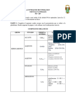 Formulas de Ciencias