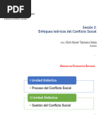 Sesion 2. Enfoques Teoricos Del Conflicto Sociales