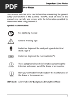 Manual GammaFinder II