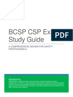 BCSP CSP Exam Study Guide