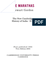 The Marathas 1600-1818 - Cambridge History of India (Vol.2-Part 4)