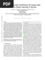 Encoder-Decoder Architecture For Supervised Dynamic Graph Learning: A Survey