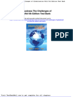 International Business The Challenges of Globalization Wild 5th Edition Test Bank