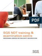 Training For NDT