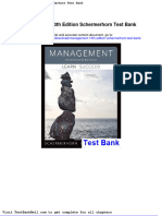 Management 13th Edition Schermerhorn Test Bank