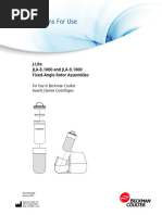 Instructions For Use: J-Lite JLA-8.1000 and JLA-9.1000 Fixed-Angle Rotor Assemblies