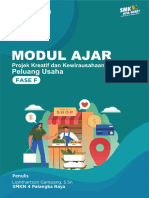 Modul Ajar Projek Kreatif Dan Kewirausahaan - Peluang Usaha - Fase F