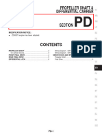 Propeller Shaft & Differential Carrier: Modification Notice