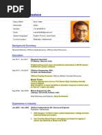 CV - Manish Shrivastava