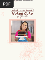 Receita Naked Cake Da Maricota