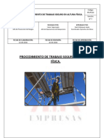 PR - PR.02 Procedimiento de Trabajo Seguro en Altura Física. (Versión 7)