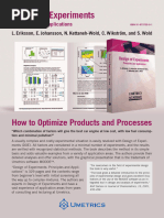 Design of Experiments: How To Optimize Products and Processes