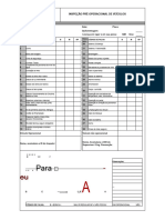 Formato de Lista de Verificação de Caminhão